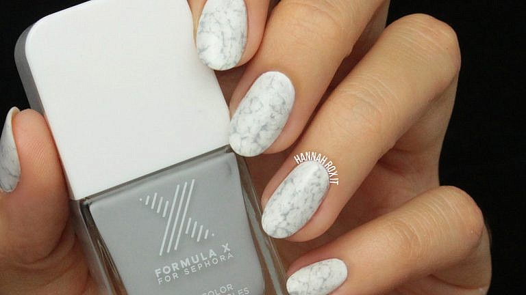 Tutorial: Stone Marble Nail Art