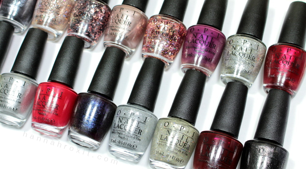 OPI Holiday Starlight 2015 Collection Swatches