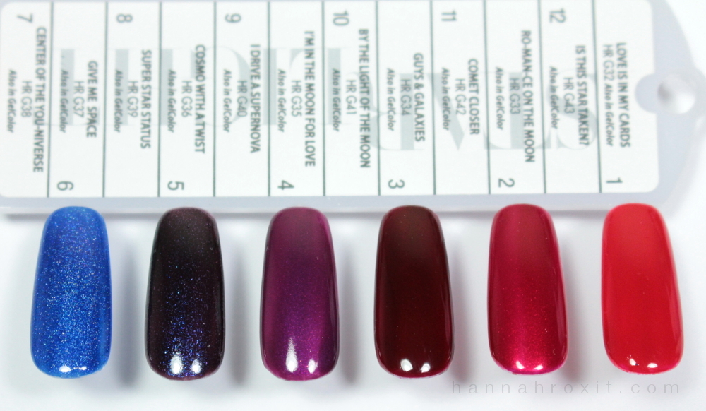 OPI Holiday Starlight 2015 Collection Swatches